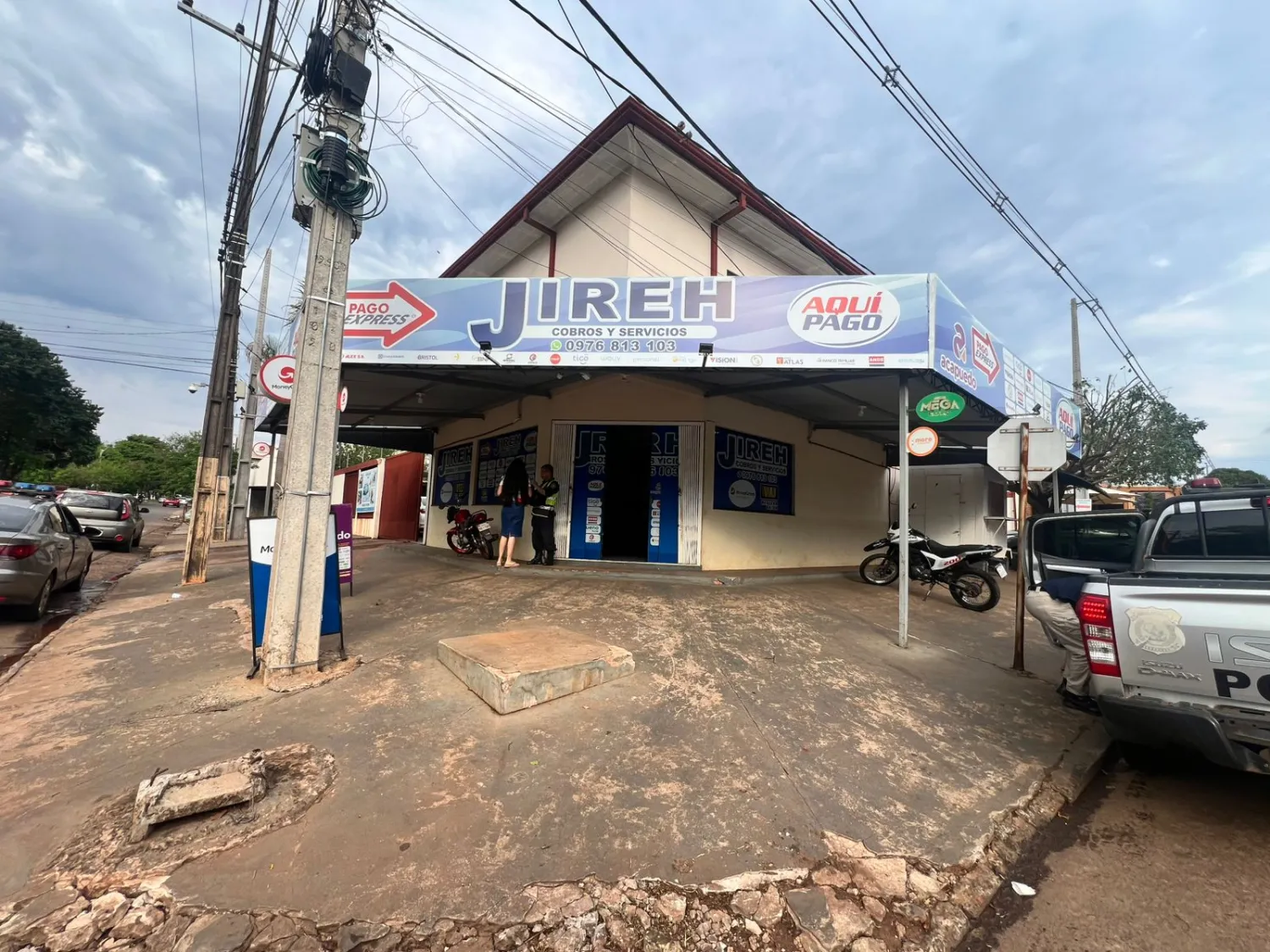 Robo agravado sacude a comercio en pleno centro de Pedro Juan