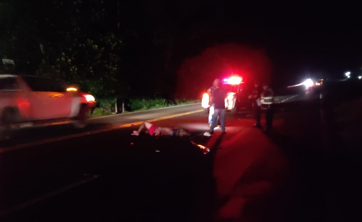 Bomberos Azules de PJC reportaron víctima fatal en accidente sobre la Ruta PY 05