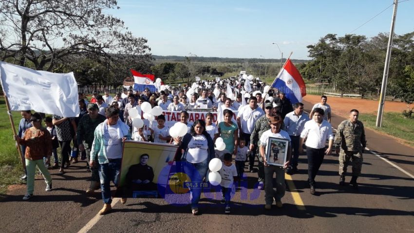 Marchan por la paz a cuatro años del secuestro de Edelio