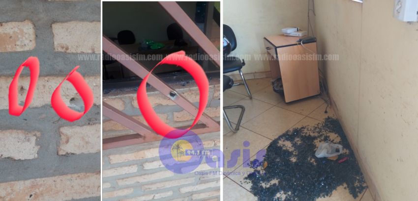 Disparan contra puesto de control de Dinatran en Pedro Juan