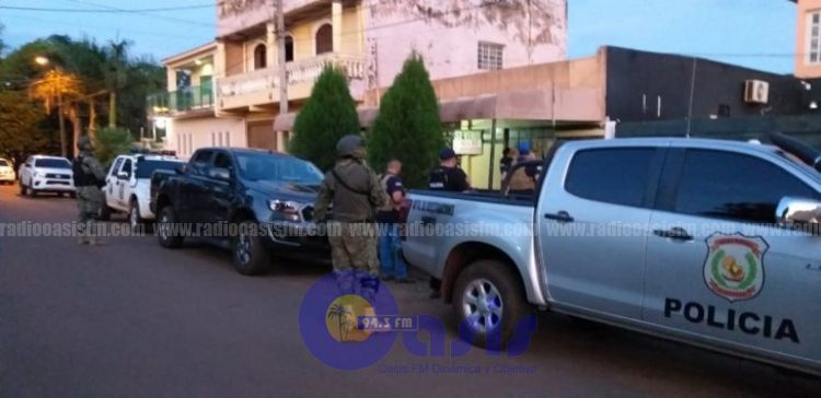Allanamiento infructuoso para dar con reos fugados en Pedro Juan