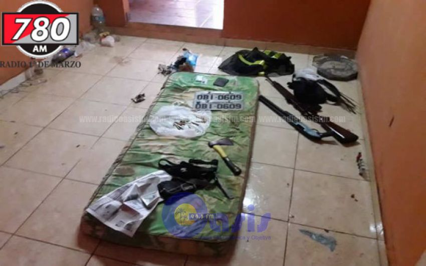 Hallan aguantadero de banda de la pesada que preparaba un gran golpe