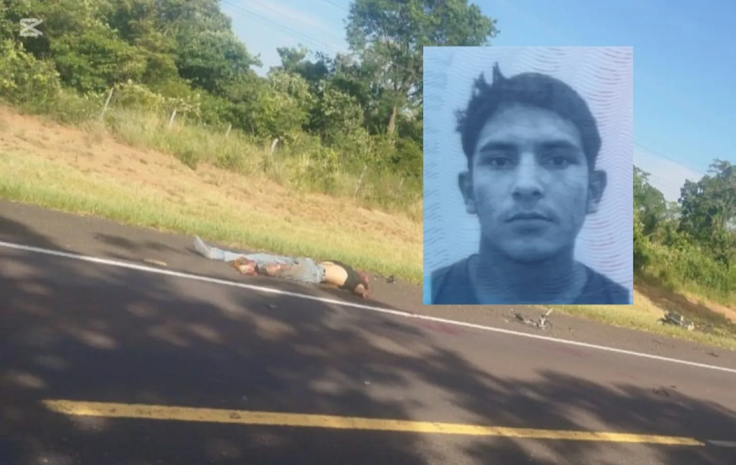 Joven motociclista muere arrollado por camión transganado en Azote’y