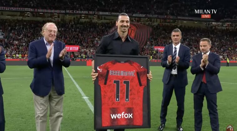 Ibrahimovic se despide del fútbol 