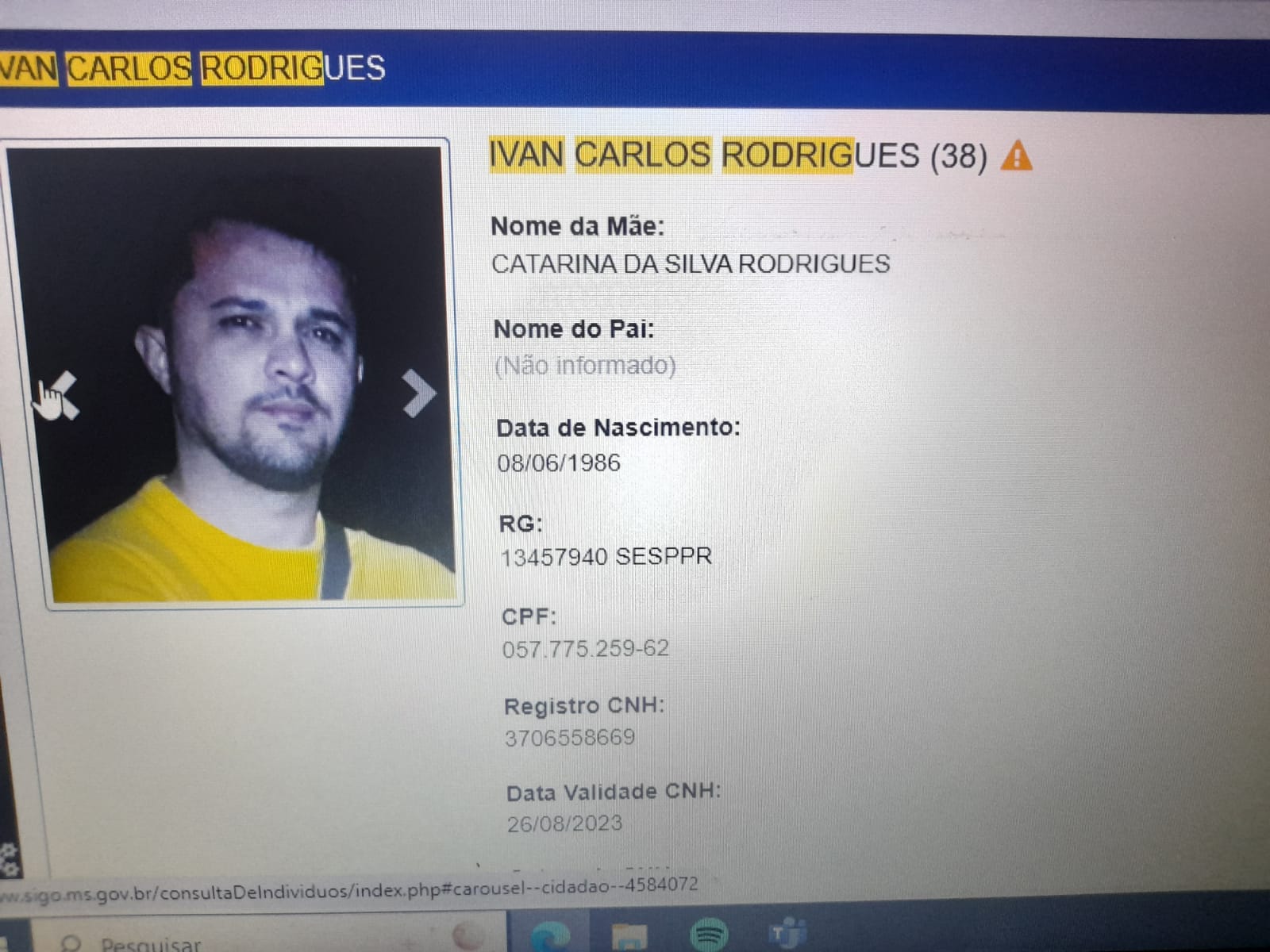 Víctima de supuesto sicario fallece en el Hospital Regional de Ponta Porá