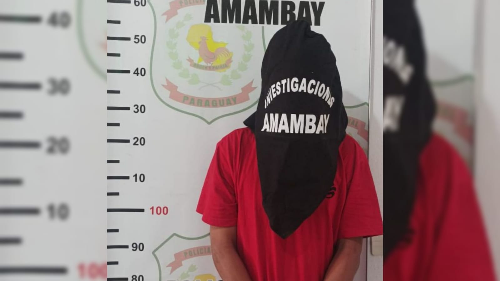 Tras allanamiento, la Policía detiene a brasileño buscado en su país