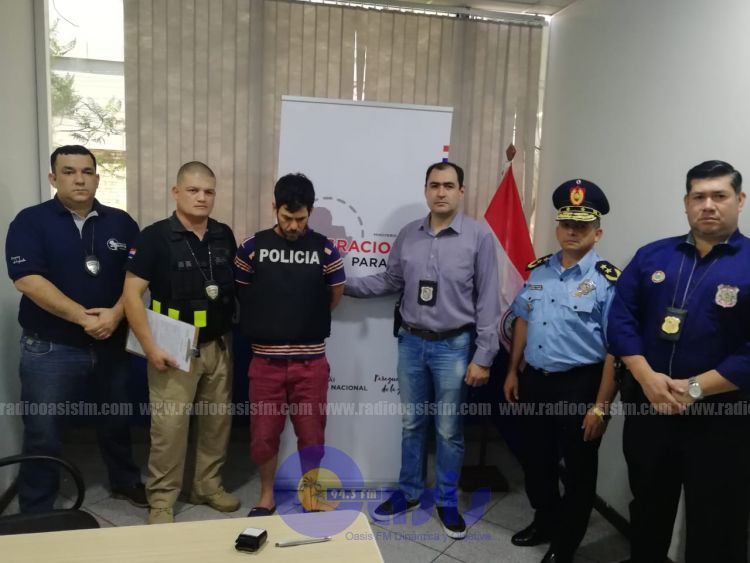 Expulsan del país al criminal brasileño alias Carnicero