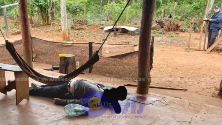 Hallan cadáver de un guardia  asesinado en Karapaí