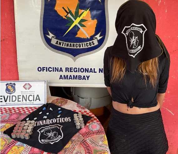 Supuesta vendedora de crack fue aprehendida en la fracción San José