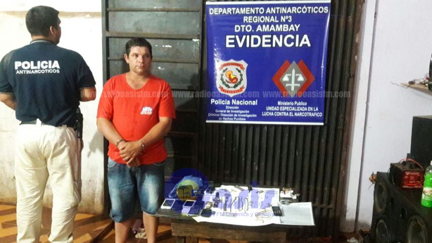 Detienen a dueo de "boca de fumo"