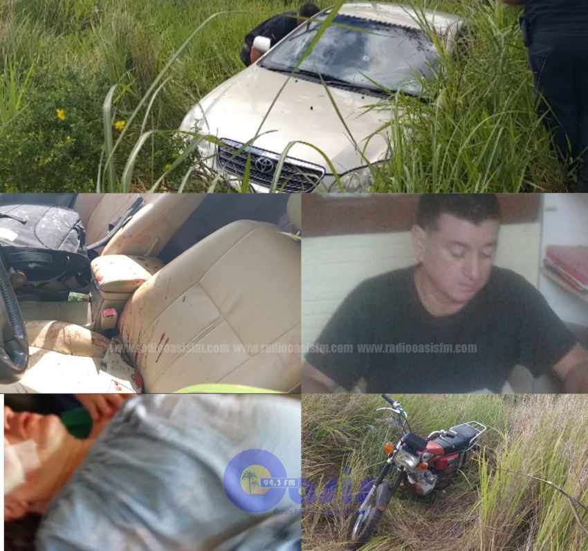 Policía fue herido luego de ser emboscado camino a Pedro Juan