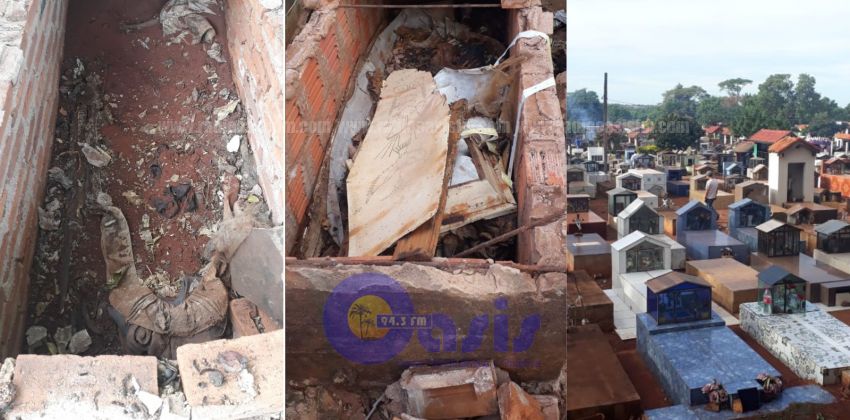 Profanación de tumbas nuevamente en el cementerio de  San Carlos de PJC