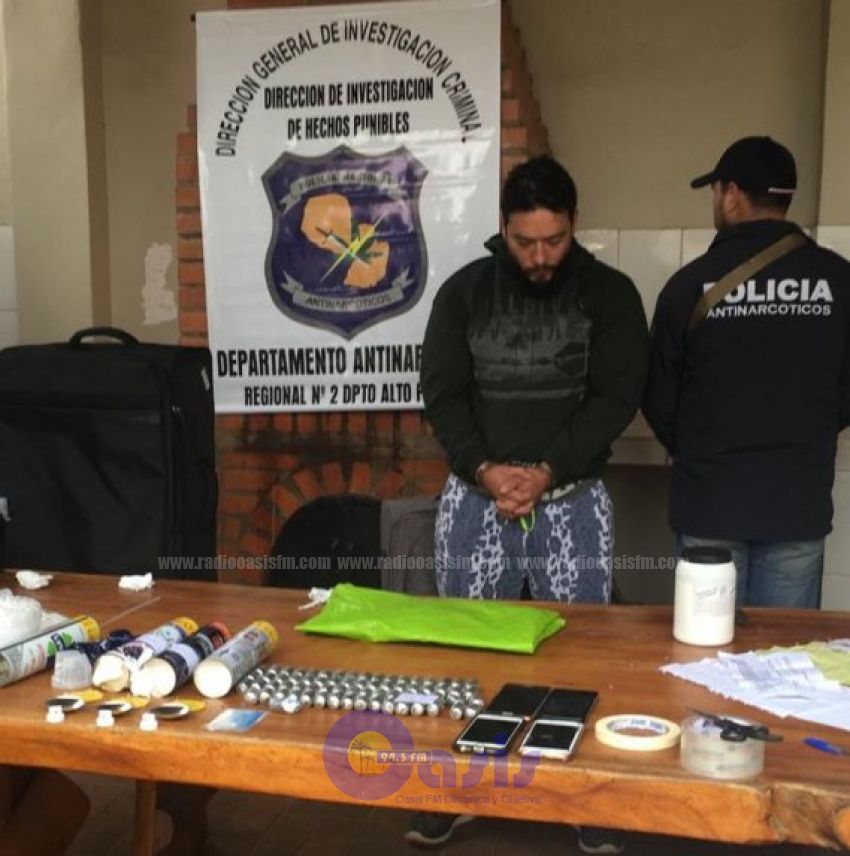 Hallan laboratorio de cocaína