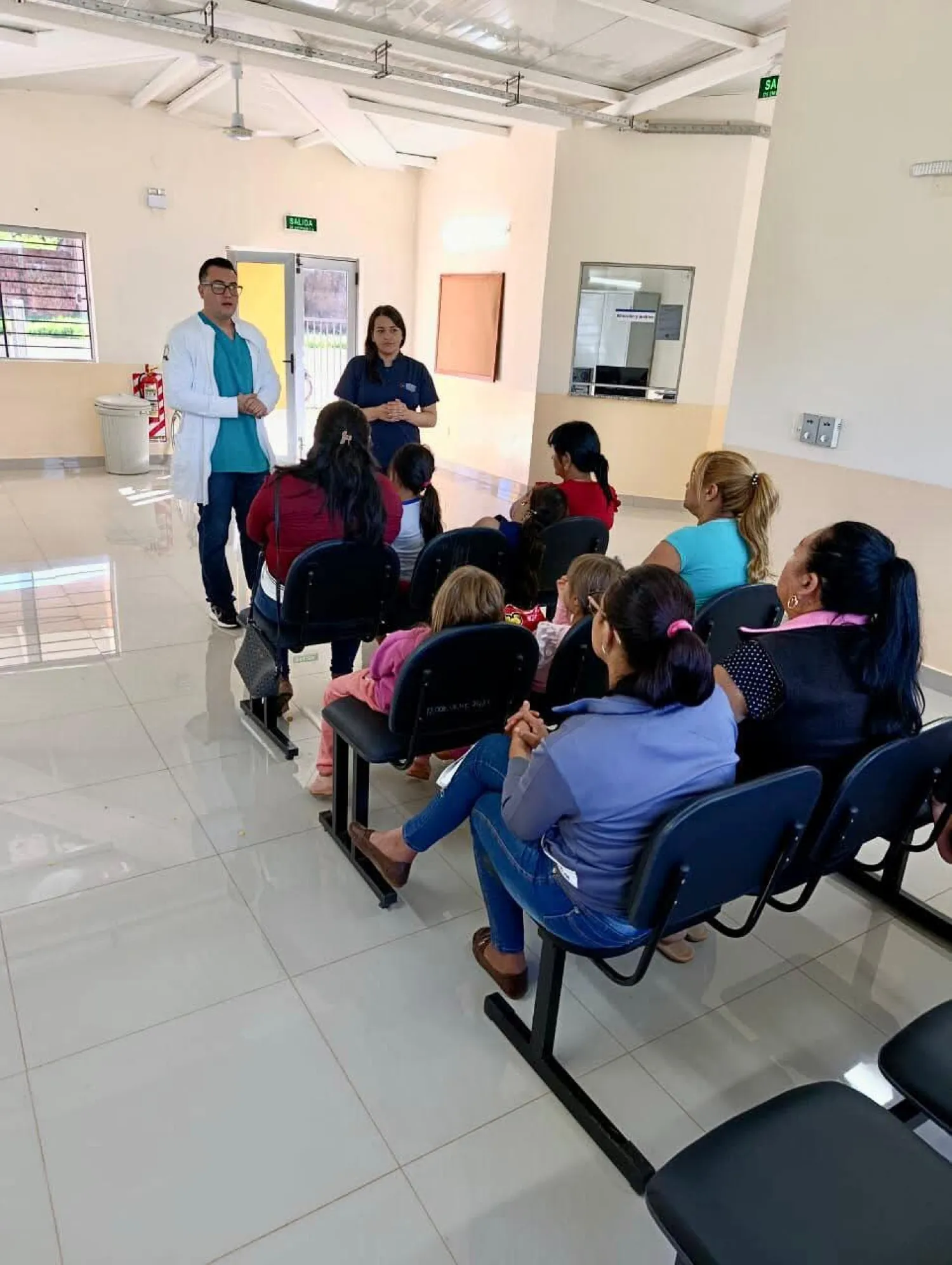 USF Amistad inicia trabajo comunitario con charlas informativas a pacientes
