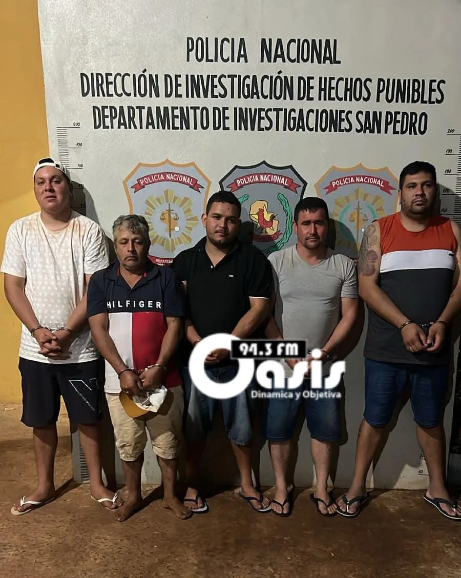 San Pedro: imputan a cinco detenidos, entre ellos un policía, tras operativo que capturó a presunto jefe de sicarios