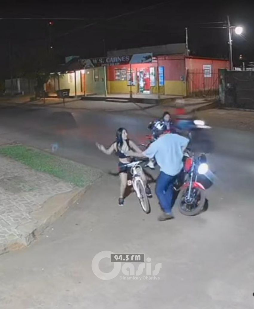 Buscan identificar a motochorro que causa zozobra en Pedro Juan