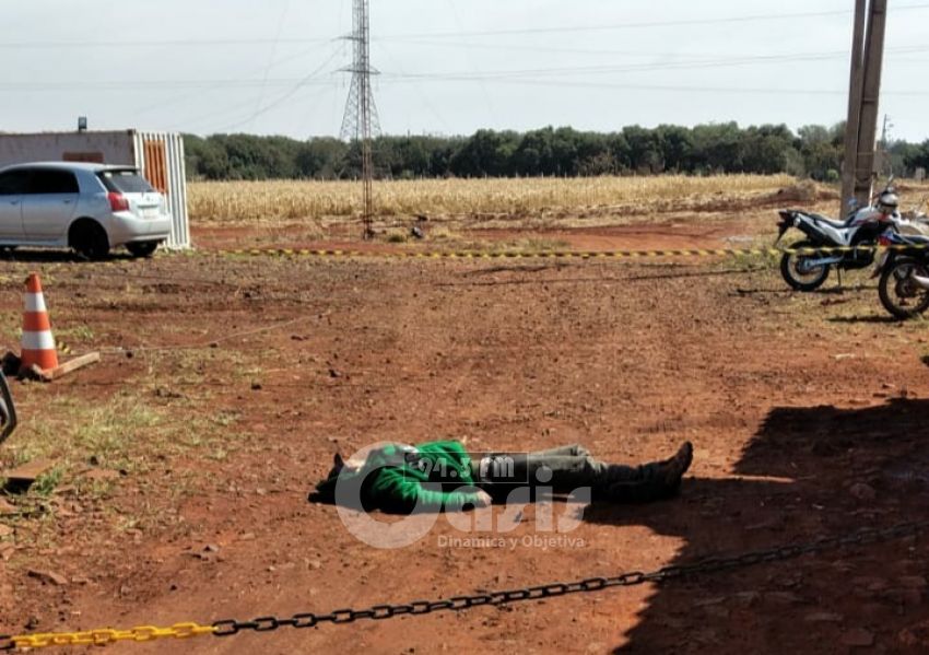 Asesinan a tiros a un hombre camino a Fortuna Guazú