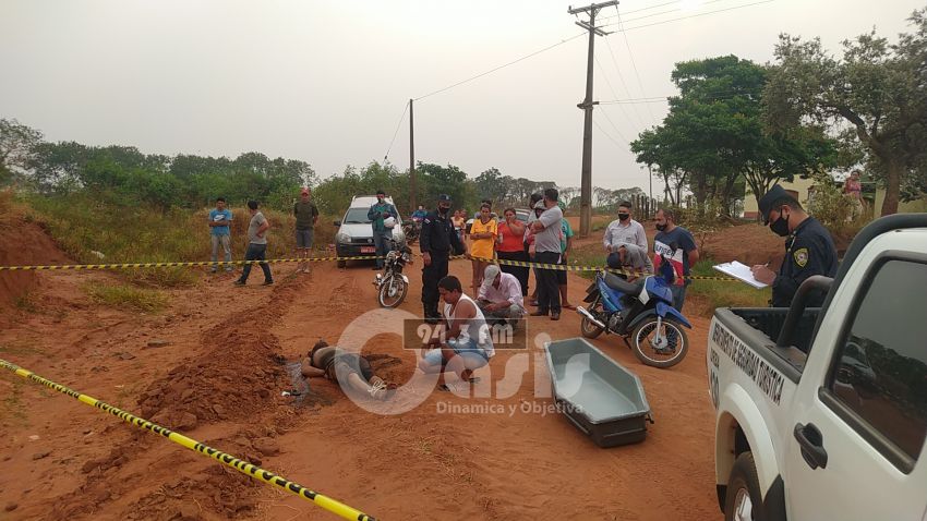 Hallan cadáver maniatado y semicalcinado de jóven raptado en Pedro Juan