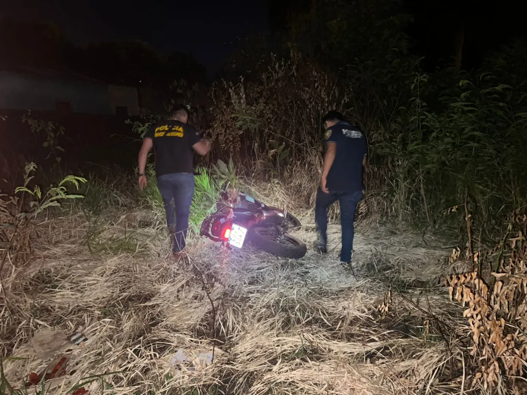 Agentes del Depto de Investigaciones de la Policía PJC logra recuperar motocicleta robada