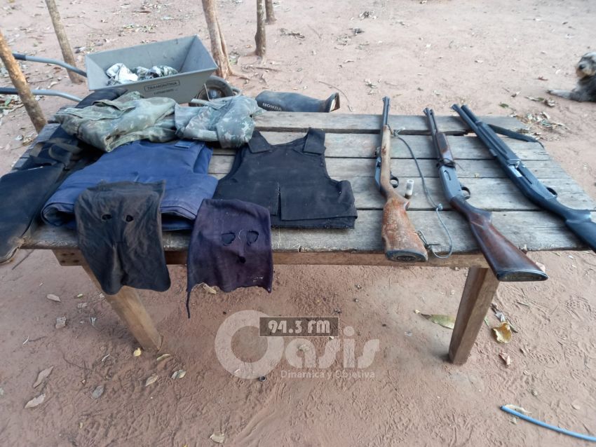 Policía encuentra armas en busca de supuestos sicarios en Bella Vista