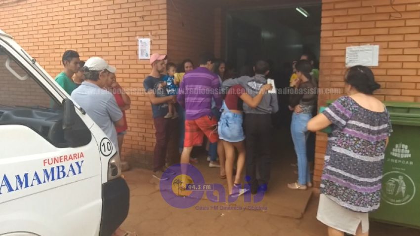 Menor de 1año fallece arrollada en Pedro Juan