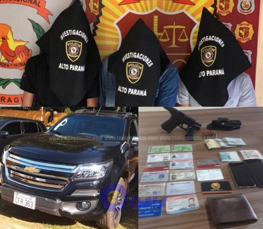 Detienen a  vinculados con PavÍ£o  en Ciudad del Este