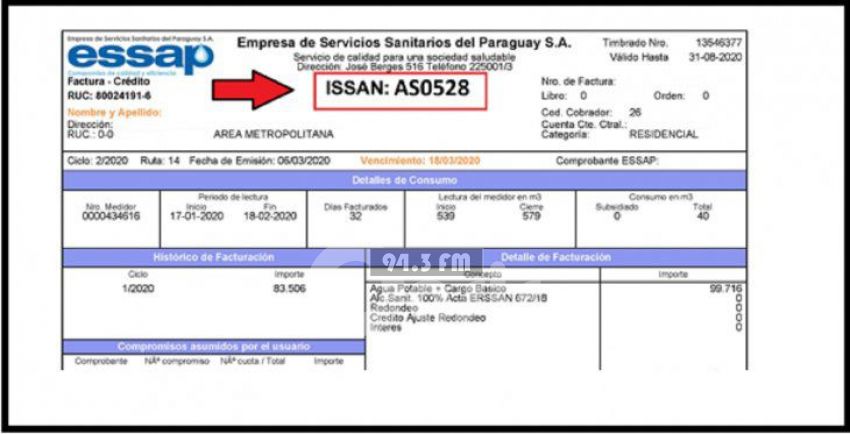 Essap habilita nueva modalidad de pago sin facturas