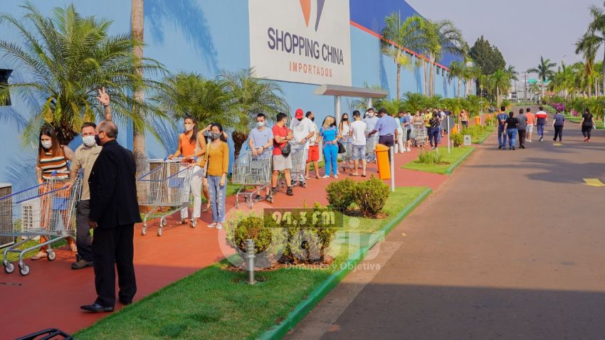 Las puertas se abrieron oficialmente en Shopping China de Pedro Juan Caballero