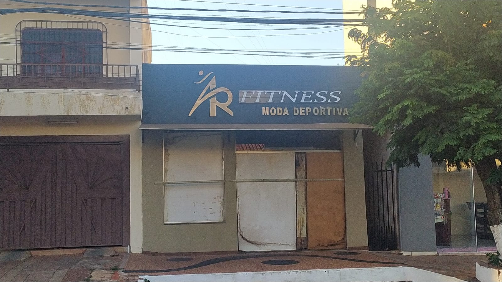 Tienda deportiva fue blanco de disparos de arma de fuego