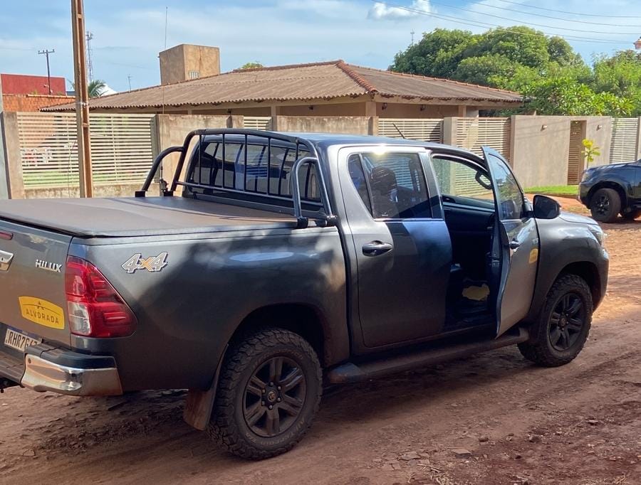 Lujosa camioneta robada en Ponta Porá fue recuperada en Pedro Juan Caballero