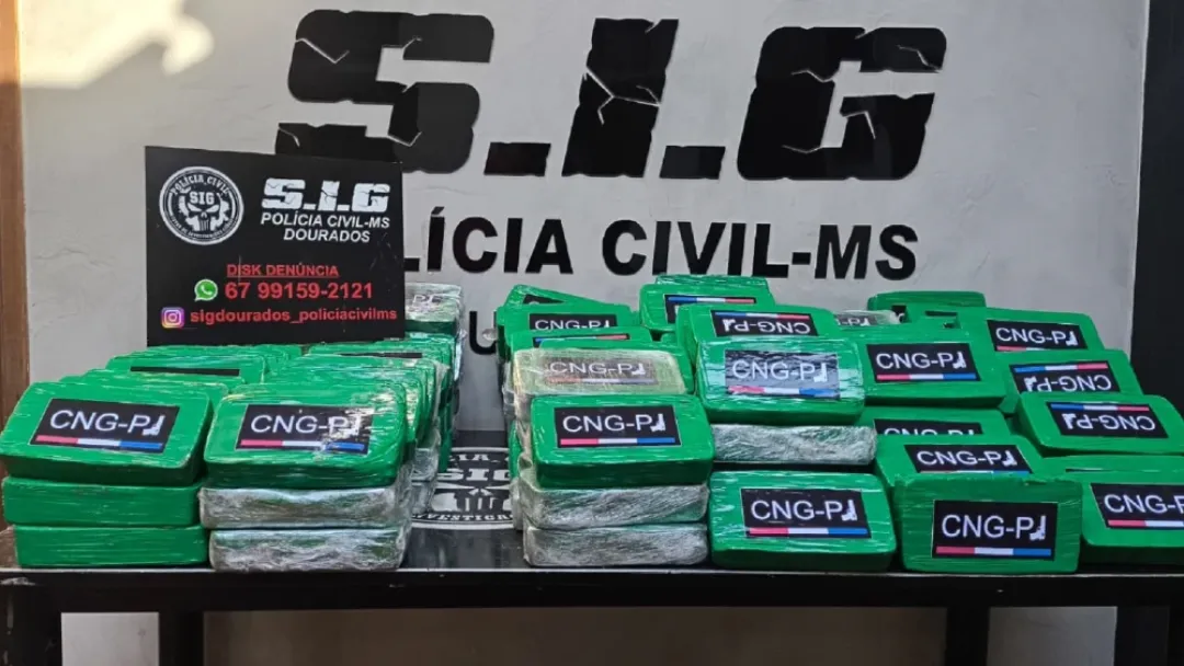 Oriundos de Ponta Porá fueron detenidos con 150 kilos de cocaína