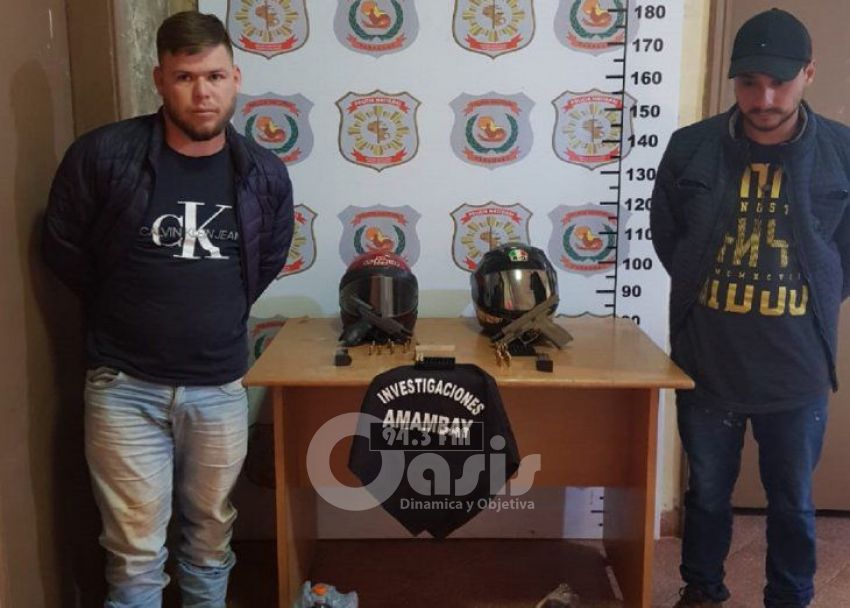 Imputan a supuestos sicarios detenidos en Pedro Juan.