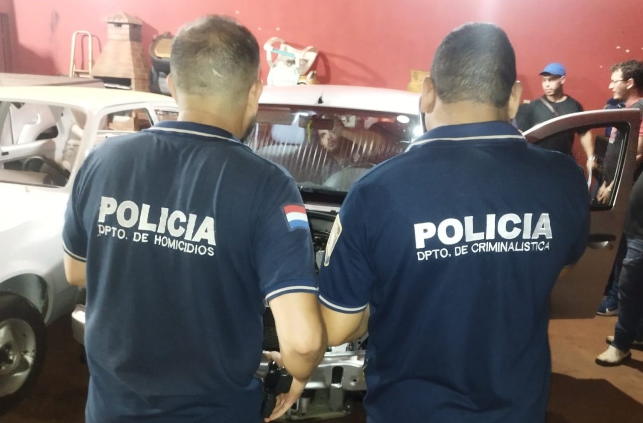 Homicidios de la policía halló vehículo que tendría relación con el atentado a funcionario de la ANDE