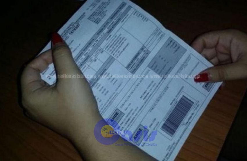 Desde ANDE aseguran que corrigieron facturas de consumo mal emitidas