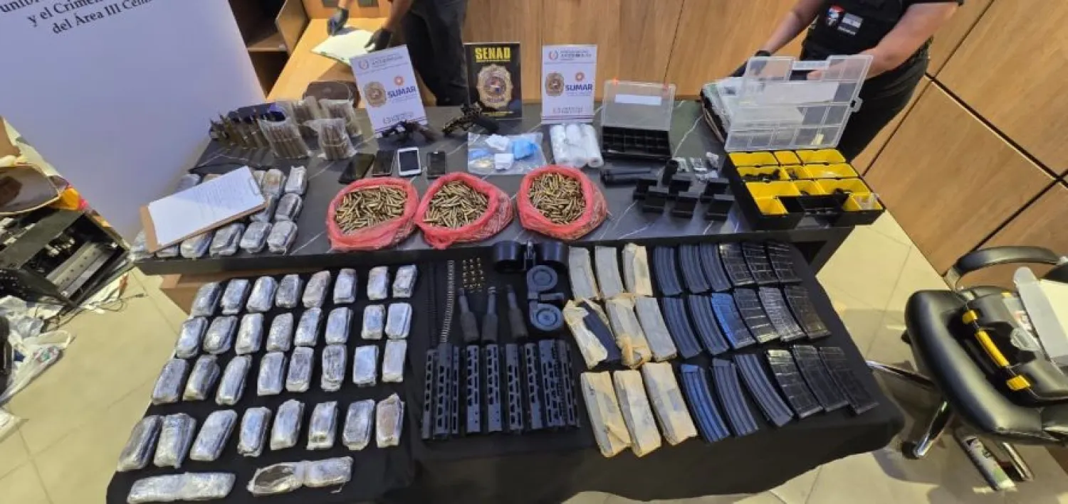 Desmantelan esquema criminal que abastecía de armas y drogas al Comando Vermelho