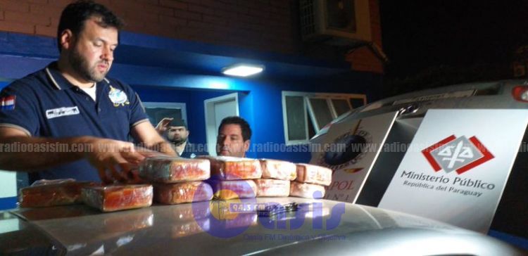 Retienen presunto cargamento transnacional de cocaína