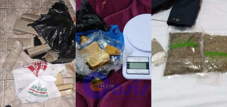 Incautan drogas en  un hotel en Pedro Juan