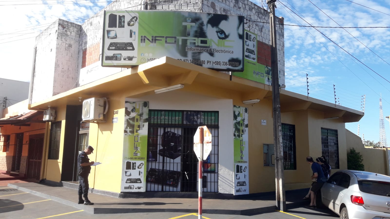Desconocidos ingresan por segunda vez en local de venta de artículos electrónicos