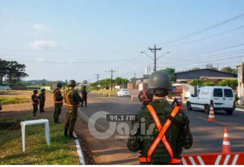 Brasil militariza la frontera para combatir el contrabando, tráfico de drogas y armas
