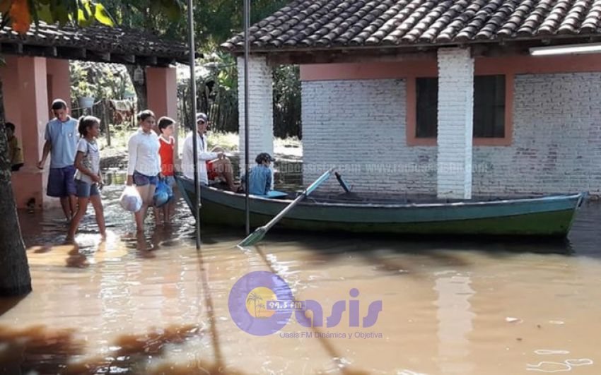 Barrio Chaco'i de Concepción en situación crítica