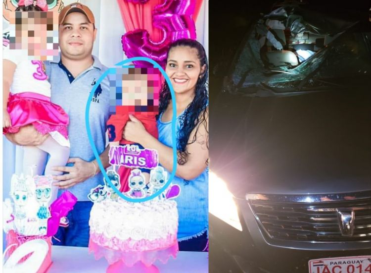 Menor de seis meses fallece en accidente en zona de Cruce Bella Vista