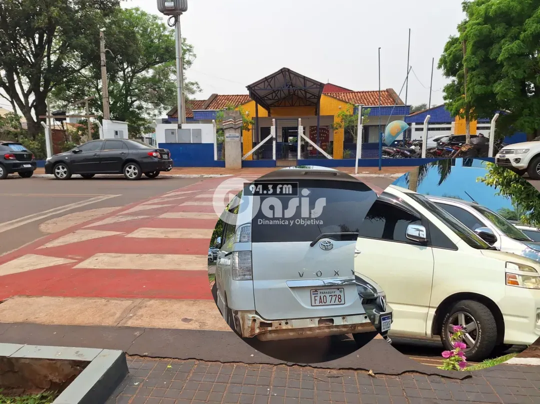 Peligro frente a institución educativa