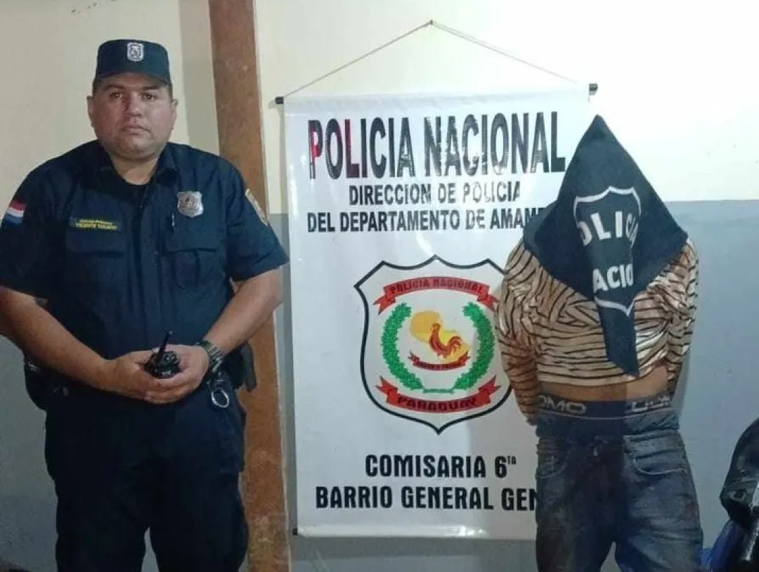 Por suspuesto hurto de motocicleta, Policía Nacional detiene a un hombre de 41 años