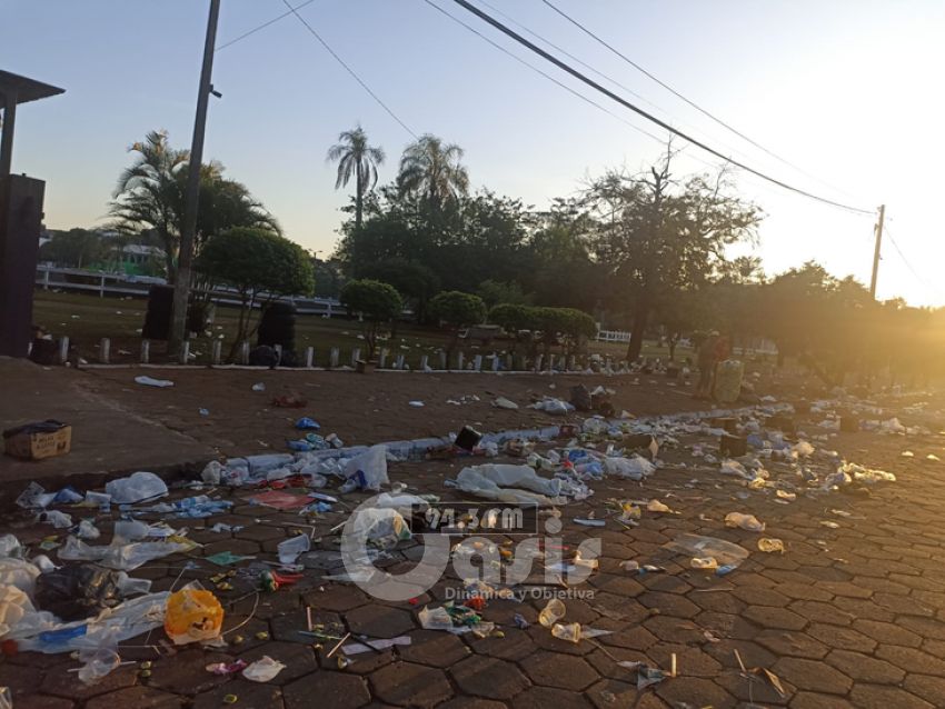 Fiesta de San Juan deja un basural y malestar con vecinos en PJC