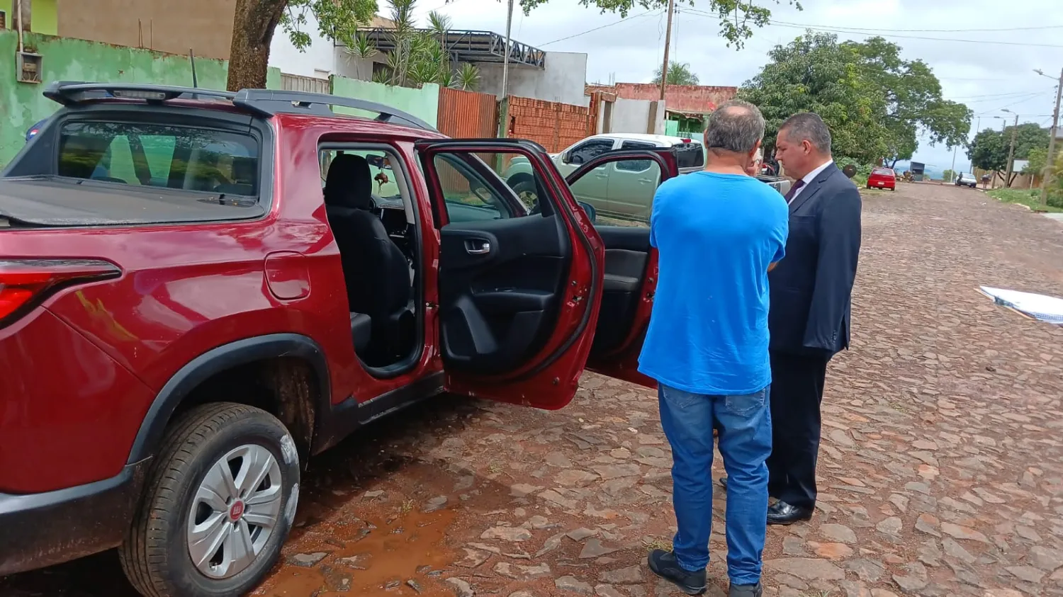 Recuperan en PJC camioneta hurtada en Brasil
