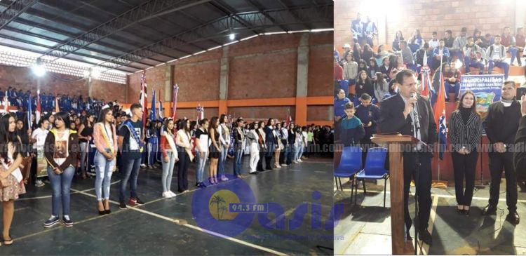 Inauguran Pedro Juan juegos Escolares- Estudiantiles 2019
