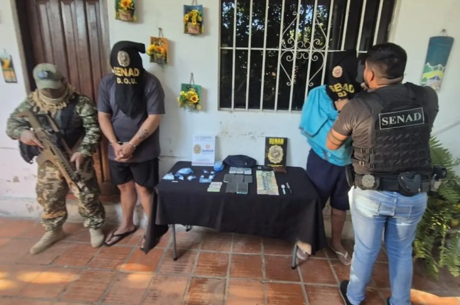 Golpe al microtráfico por USD 8,7 millones con más de 1.700.000 dosis de drogas incautadas hasta Marzo