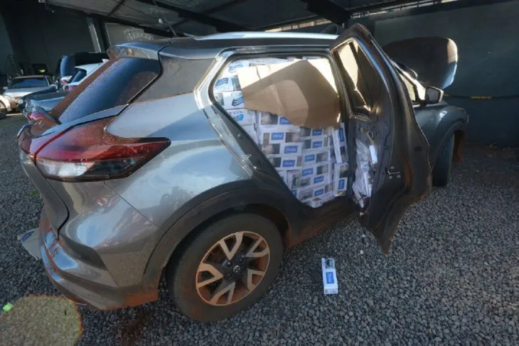 Operación en Brasil incauta cigarrillos de contrabando de Paraguay