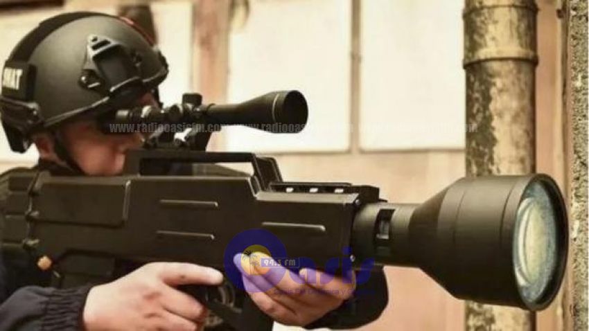 China crea un rifle láser que puede abrasar personas a casi un kilómetro
