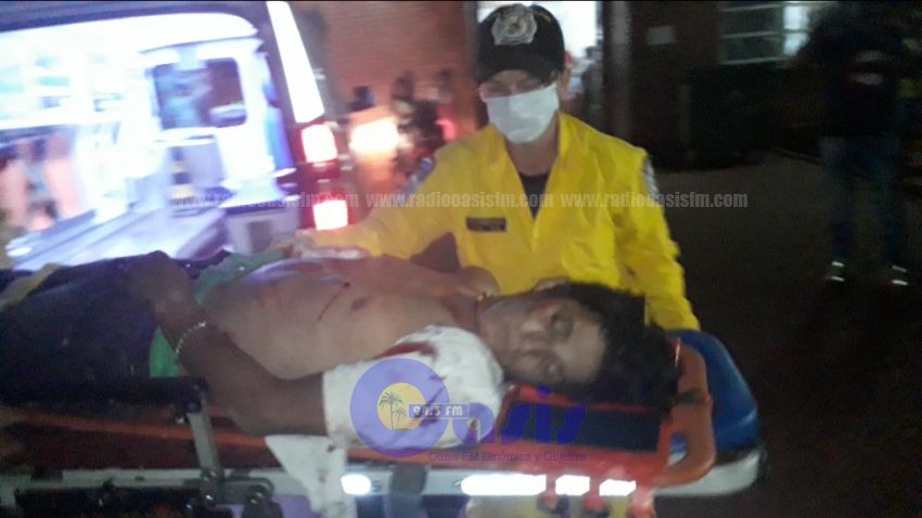 Intentan matar a un hombre  en una cancha de volleyball en Pedro Juan